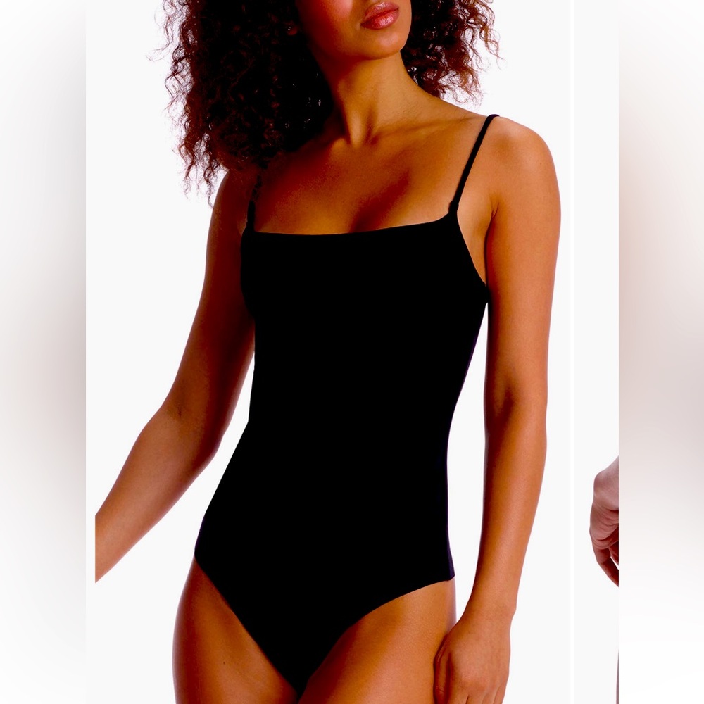 Commando Neoprene Cami Thong Bodysuit